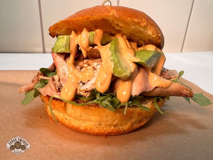 ORGANIC SMOKED CHICKEN SANDWICH