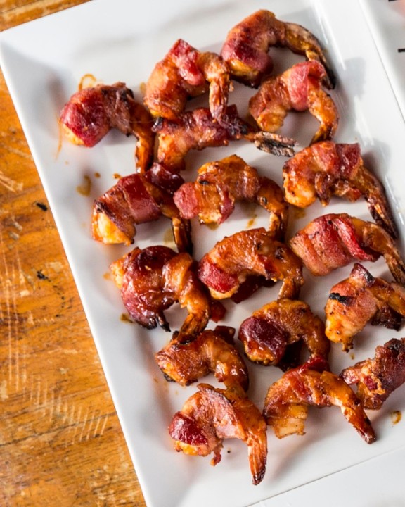 Hickory Bacon-Wrapped Shrimp (Serves 8)
