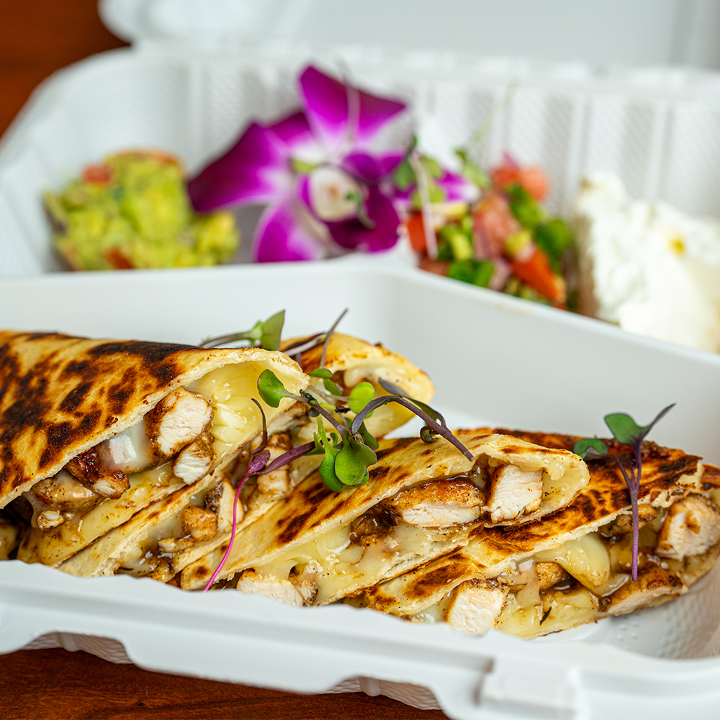 Jerk Chicken Quesadilllas