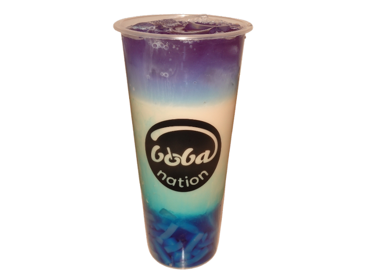 Blue Curacao Milk Tea