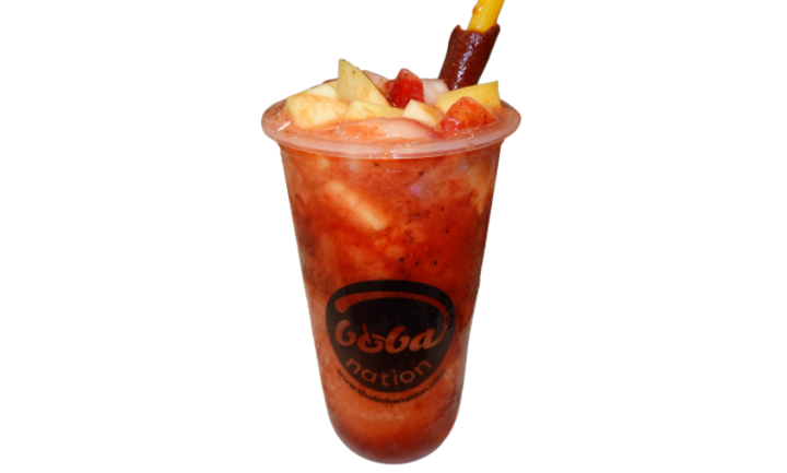 Chamoy Strawberry Mango Slush