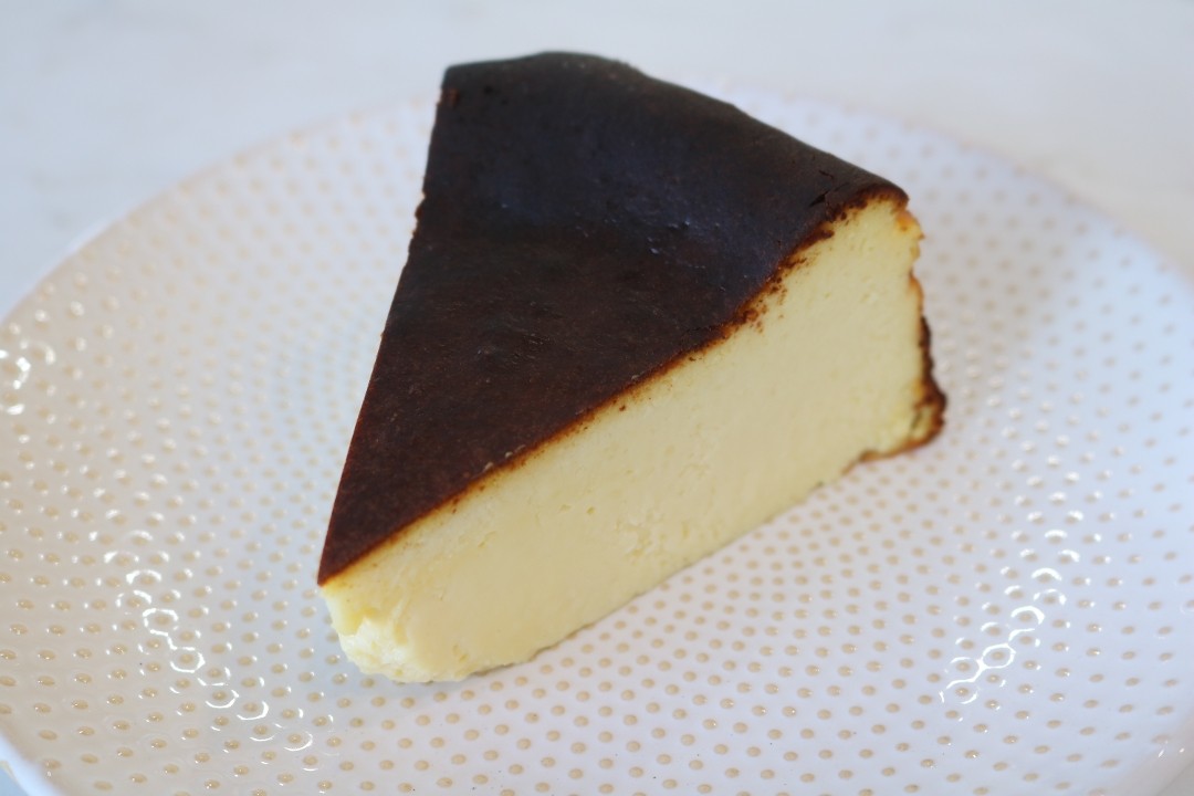 Basque Burnt Cheesecake Slice