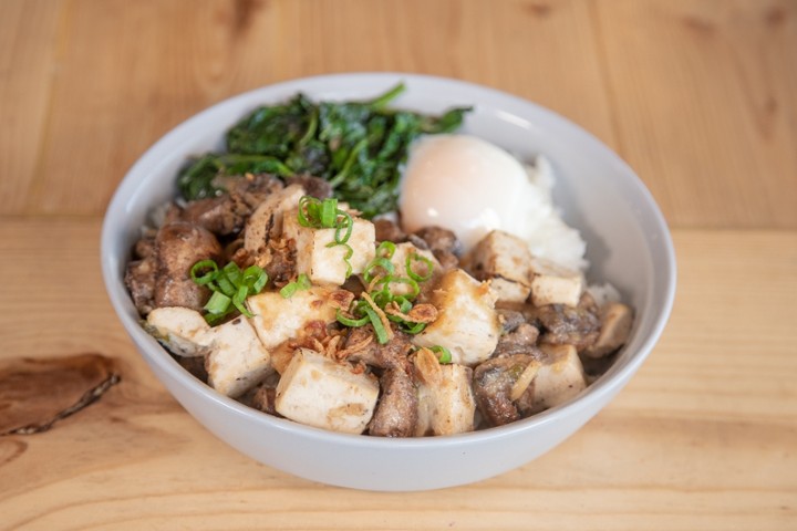 Tofu Mushroom Bowl