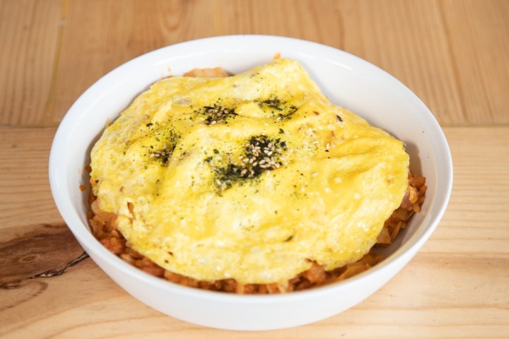 Kimchee Fried Rice Omelette