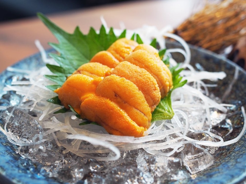 Sea Urchin Sashimi