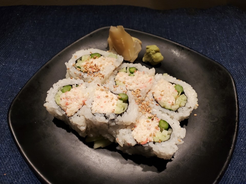Crab Asparagus Cut Roll