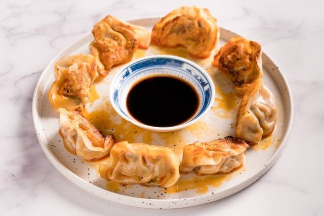 Fried Pork and Chives Dumplings