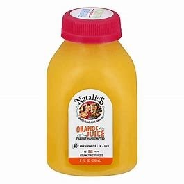 Natalies Fresh Orange Juice 8oz