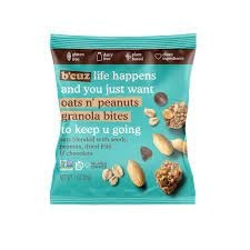 B'cuz granola bites - oats n peanuts