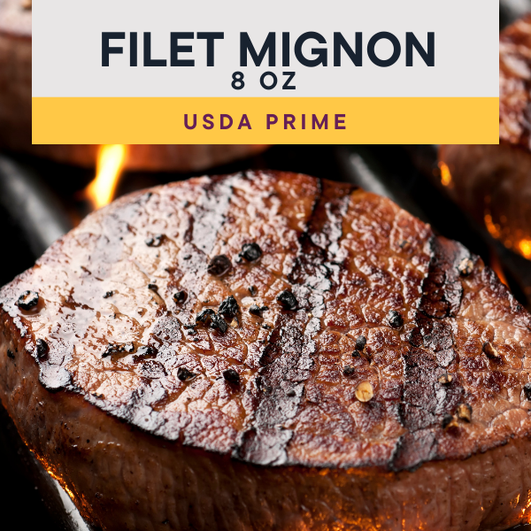 Uncooked Filet Mignon 8 oz