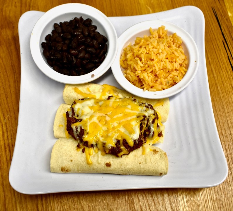 Beef Enchilada Plate