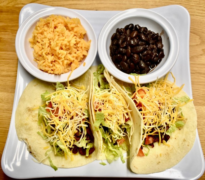 Steak Taco Plate