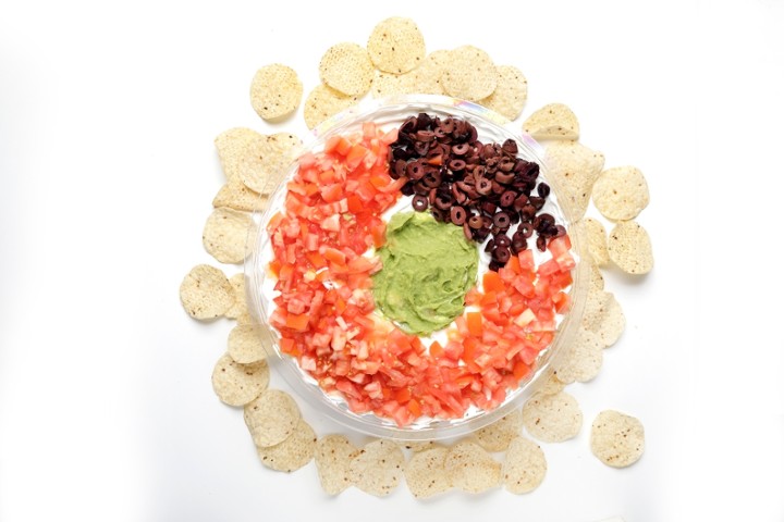 Seven Layer Dip w/ Tortilla Chips