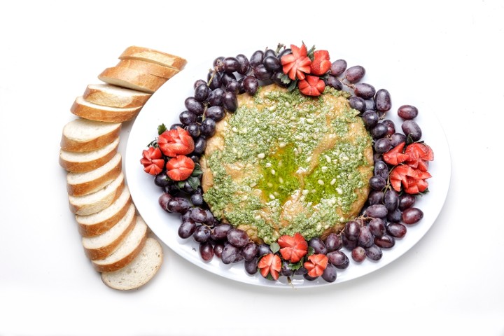 Pesto Baked Brie