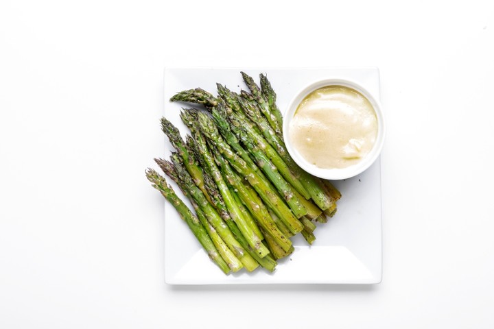 Grilled Asparagus w/ Hollandaise