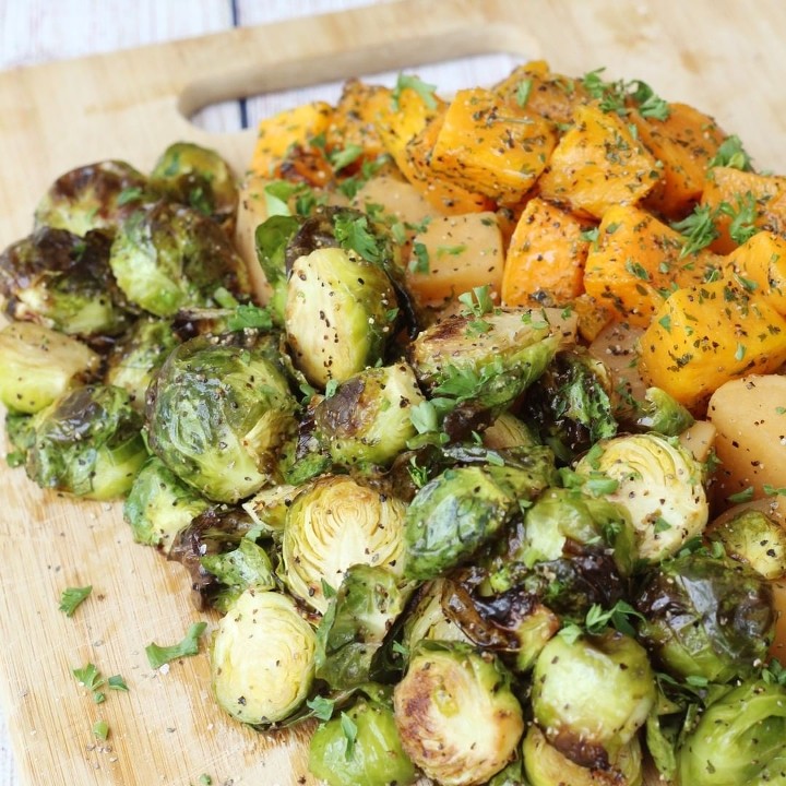 Butternut Squash & Brussels Sprout