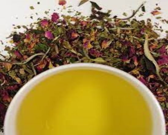 Peppermint Rose (Herbal) Tea