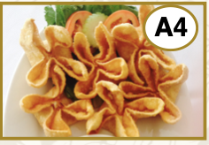 # A4 Cream Cheese Wontons