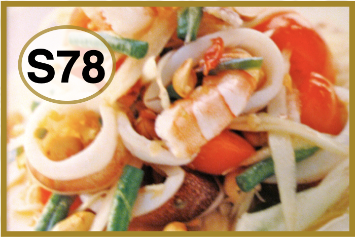 # S78 Seafood Papaya Salad