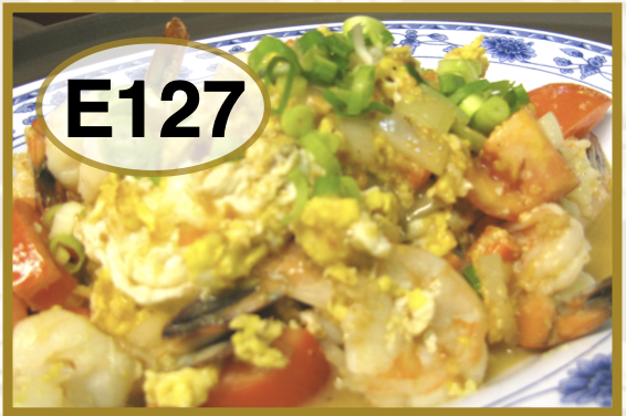 # E127 Stir-Fry Shrimp w. Egg