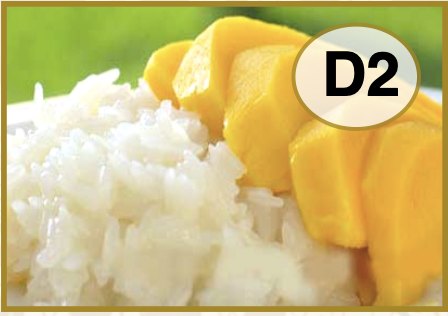 # D2 Mango w. Sticky Rice