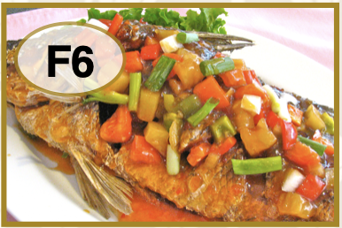 # F6 Fried Fish w. Sweet & Sour Sauce