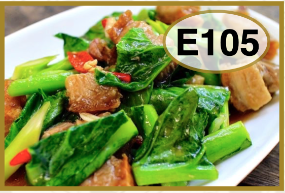 # E105 Chn Broccoli w. Rind Pork