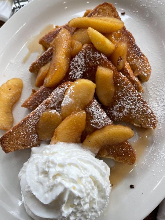 CHALLAH APPLE FRENCH TOAST