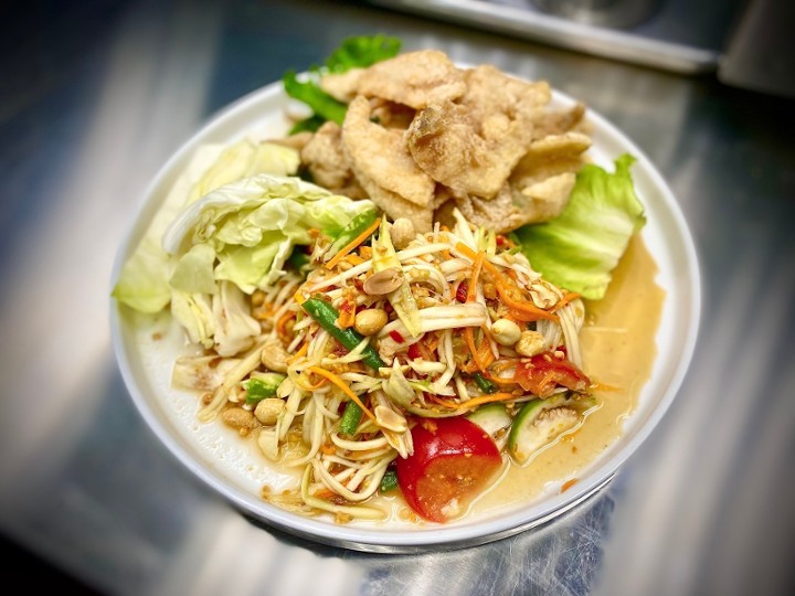 #116 - *NEW* Fried Fish with Thai Mango Salad