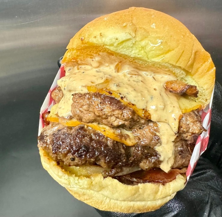 209 Vance St Cheeseburger Hoagie