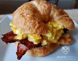 Eggs & Cheese Sand on Croissant