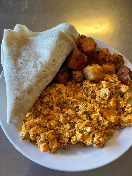 Chorizo Scramble