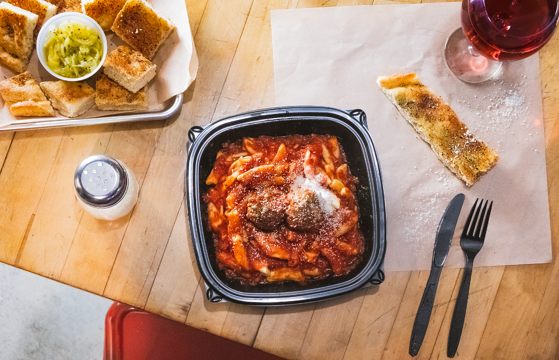 Pasta Bowl with Meatballs