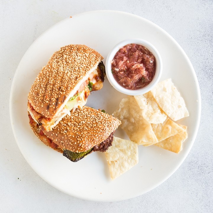 Eggplant Parmesan Panini