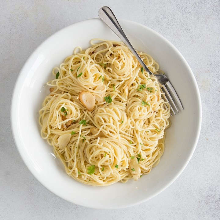 Angel Hair With Olive Oil & Garlic