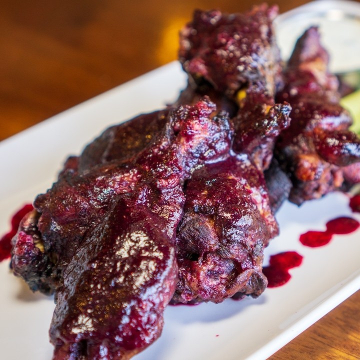 SPECIAL! Blueberry Habanero Hot Wings