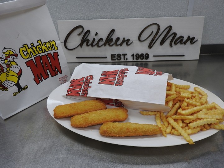 10 Pc  Breaded Cod & Fries