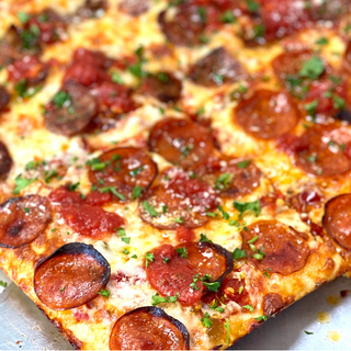 Spicy Pepperoni - Square Pie