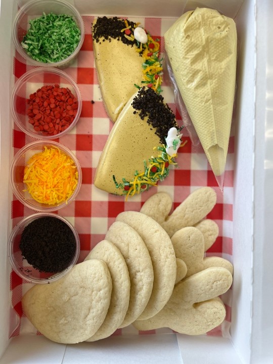 Taco Cookie Decorating Kit