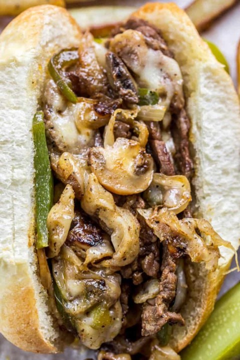 Sirloin Mushroom Steak Sub