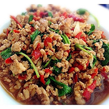 Ground Chicken Krapow