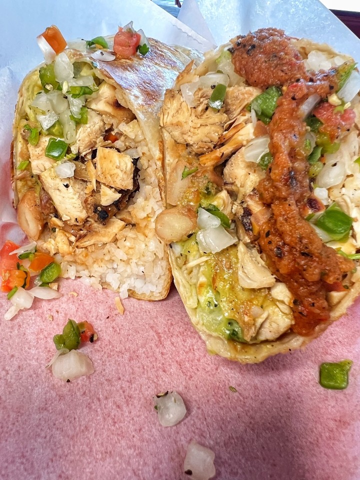 Pollo Asado (Chicken) Burrito
