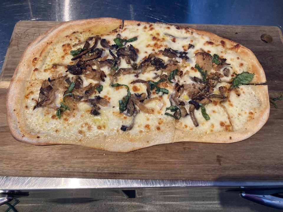 Mushroom/White Pizza - Flatbread