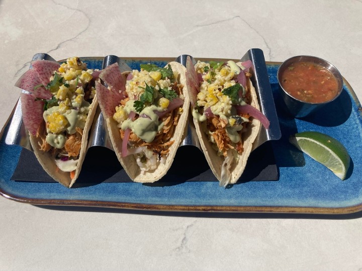 Grilled Organic Chicken Tacos (3)