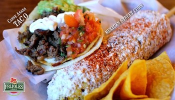 Frijoles and Frescas Grilled Tacos