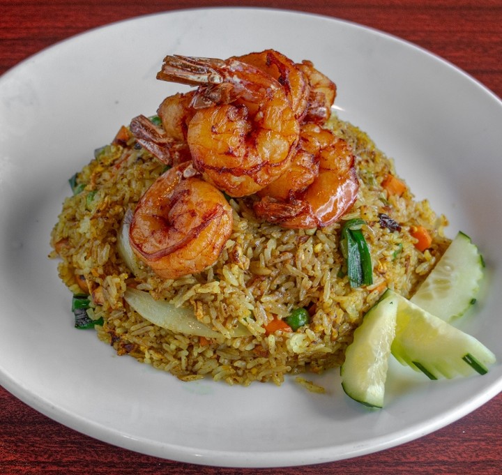 Jumbo Shrimp Hawaiian Fried Rice