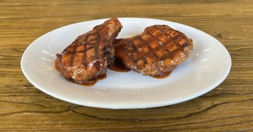 Guava Barbeque Pork Chops