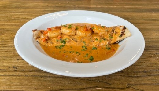 Garlic Snapper Fillet with Shrimp