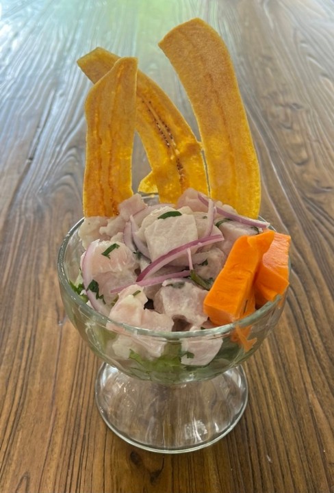 Fish Ceviche Leche de Tigre