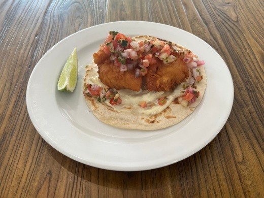 Chicharron de Pescado Taco